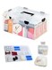STAR Viewstar Medicine Box with Pocket Pill Organizer-Medical Transparent Box-Plastic First Aid Container Box-Portable Family Storage Layered Box for Home &amp; Traveling