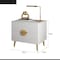 Nightstand Bedside Table  - White