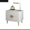 Nightstand Bedside Table  - White