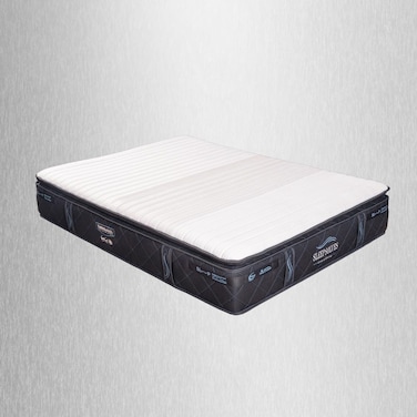 Casper Rosleen ITR Memory Foam Mattress And PU Foam, Coils Bonnell Spring Premium Mattress with Hotel Layer Pillow Topper, 33cm Thickness, USA Technology- Size W 200 &times; L 200