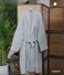100% Cotton Breathable Bathrobe - Silver