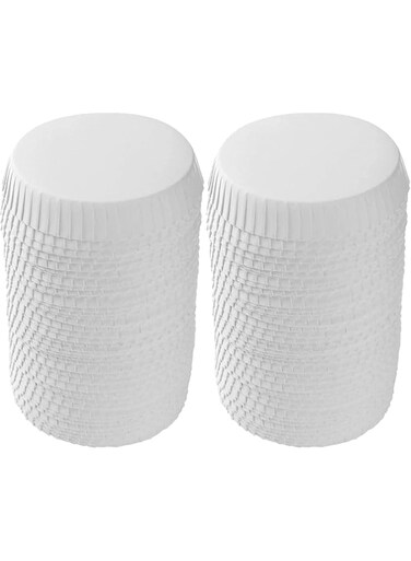 Set of 150 Disposable Paper Cup Lids &ndash; 7.5cm Diameter Glass Covers for Easy Beverage Serving, Ideal for Hot and Cold Drinks