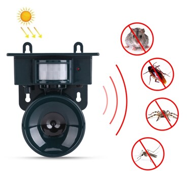 NY-2002 Solar Ultrasonic Mouse Repeller Animal Repeller Outdoor Waterproof Bird Repeller