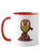 Piece Ironman Marvel Printed Mug Red/White