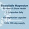 Life Extension Magnesium (Citrate) Capsules, Vegetarian -160mg
