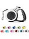 KASTWAVE Retractable Dog Leash Automatic Telescopic Tractor Dog Tape, Pet Tape 16 FT Durable and Convenient, with Non-Slip Handle, Tangle Free, Pause and Lock, Suitable for Small and Medium-Sized Dogs