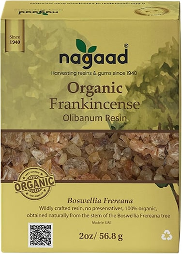 Nagaad Golden Luban Maydi Resin &ndash; Boswellia Frereana 56.8g Authentic Somali Frankincense for Incense