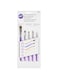 Wilton Cake Decorating Tools 5-Piece Brush Set, Synthetic Bristles