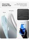 Mobcos iPhone 17 Pro Sky Blue Elite Ring Premium Silicone MagSafe Case for iPhone   Silky Soft Touch   Military-Grade Shockproof Protection   Strong Magnetic Compatibility   Luxury Slim Cover