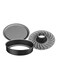 Brasil 26cm Graphite Aluminum Cake Pan with Removable Bottom and Starflon Max PFOA Free Nonstick Coating Decorated 26cm