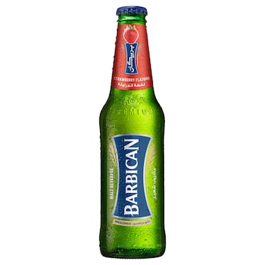 Barbican Strawberry Flavour Non-Alcoholic Malt Beverage Bottle, 330ml