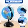 Rotating World Globe 8 Inch Spinning Earth Globe with Stand for Kids Learning Geography Classroom Education or Office Home Decorations