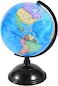 Rotating World Globe 8 Inch Spinning Earth Globe with Stand for Kids Learning Geography Classroom Education or Office Home Decorations