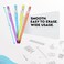 HB Translucent Multipoint Stackable Pencil with Matching Eraser &ndash; Non-Sharpening Writing Pencil for Kids, Students, Teachers &amp; Office Use &ndash; Pack of 16