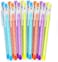 HB Translucent Multipoint Stackable Pencil with Matching Eraser &ndash; Non-Sharpening Writing Pencil for Kids, Students, Teachers &amp; Office Use &ndash; Pack of 16