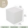 2x2x2 Inch Foam Square Blocks 24Pack Mini Square Cubes for Sculpting Polystyrene Cubes for School Crafting Modeling Art Projects