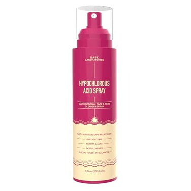 Base Laboratories Hypochlorous Acid Spray For Skin &amp; Face, Healing Magic Molecule Spray, For Wounds, Irritations, Redness, Facial Cleanser, Acne &amp; Eczema Treatment, 240ml