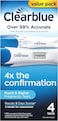 Clearblue Clearblue Pregnancy Test Combo Pack, 4ct - 2 Digital with Smart Countdown &amp; 2 Rapid Detection - Value Pack