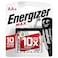Energizer Max AA Alkaline Batteries (E91BP) - Pack of 4