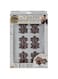 Cinereplicas Harry Potter - Cookie Stamps - Set of 5 - Official - All Hogwarts House