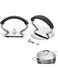 2Pcs Pot Lid Handle Replacement   Lid Replacement Cover Knob Handle Stainless Steel - Silicone Pot Lid Replacement Knob, Heat Resistant Pan Lid Holding Handles for Kitchen Cookware Covers