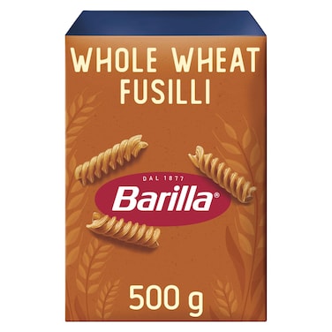 Barilla Whole Wheat Fusilli Pasta, 500g
