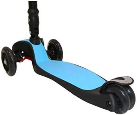 Lovely Baby LB 925 Scooter for Kids, 3 Wheel Kids Scooter w/ Foldable &amp; Height Adjustable Handle - Blue