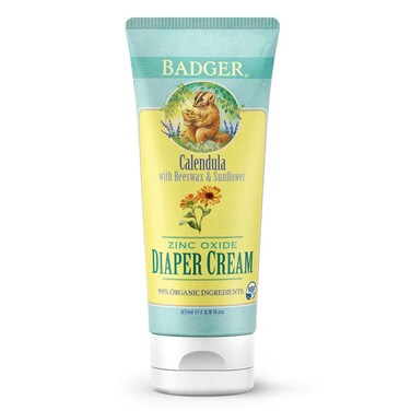 Badger Zinc Oxide Diaper Cream 87ml