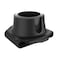 CouchCoaster Drink Holder for Sofa, A Weighted, Silicone, Anti Slip Coaster Stops Spills On Your Sofa, Armchair Or Recliner &amp; Keeps Drinks in Reach, Jet Black