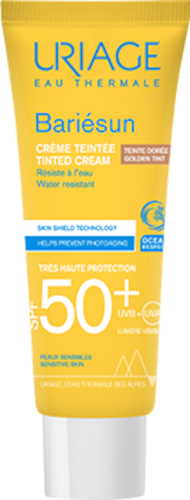 Uriage Bariesun Spf50+ Moist Gold Tinted Cream (1+1 Free)