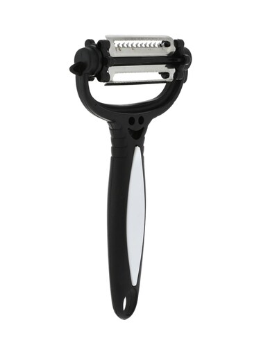 ARTFUL BLEND Multifunction 3-in-1 Vegetable Peeler &acirc;&euro;&ldquo; Rotatable Stainless Steel Blades Ideal for Kitchen Use Comfortable Non-Slip Grip