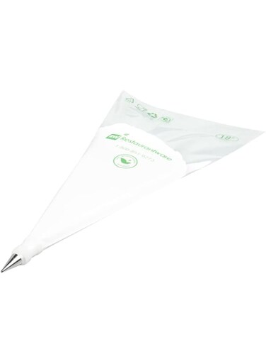 Restaurantware Cake Decorating Icing Tip, Cupcake Piping Tip - #65S Leaf - Stainless Steel - 1ct -