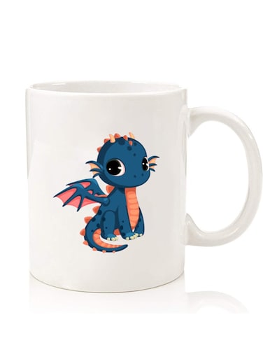 Premium Quality Two Sided Printed Coffee Mug Tea Cup For Home Office, Kids Men Women dragon