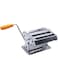 Dubai Gallery Pasta Maker Machine Manual Noodles Roller Silver 35Centimeter AMZ-N35099355A
