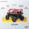 Lovely Baby LB 3090E Kids Battery Operated Ride-On Car/Jeep with EVA Wheels, 12V7AMP, 100% Assembled, Ages 1-4 Years - Pink