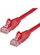 StarTech.com 25ft CAT6 Ethernet Cable - Red CAT 6 Gigabit Ethernet Wire -650MHz 100W PoE RJ45 UTP Category 6 Network/Patch Cord Snagless w/Strain Relief Fluke Tested UL/TIA Certified (N6PATCH25RD)