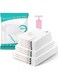 Vacuum Storage Bags 11 Pieces (3 Large, 3 Medium, 5 Small) &acirc;&euro;&ldquo; Reusable Compression Bags for Clothes, Blankets, Comforters, Pillows &amp; Bedding &acirc;&euro;&ldquo; Includes Free Travel Hand Pump &acirc;&euro;&ldquo; Space Saver Bags