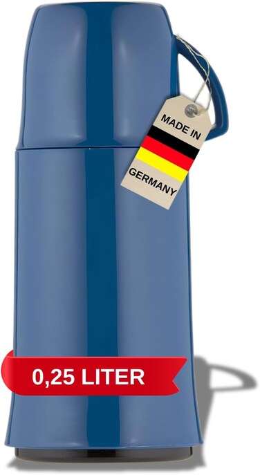 Elegance Insulated Bottle - Blue 0.25 Litre