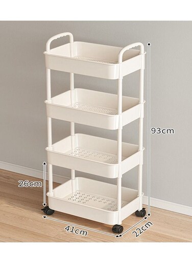 4 Layer Multifunctional Rolling Cart