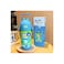 Kids Cartoon Animal Puzzle Water Bottle, Stainless Steel Tumbler with Rotating Jigsaw Design