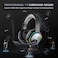 EKSA USB Gaming Headset for PC - Computer Headphones with 7.1 Surround Sound Stereo Noise Canceling Mic/Microphone RGB Light - Gaming Headphones for PS4/PS5 Console Laptop, Wired
