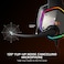 EKSA USB Gaming Headset for PC - Computer Headphones with 7.1 Surround Sound Stereo Noise Canceling Mic/Microphone RGB Light - Gaming Headphones for PS4/PS5 Console Laptop, Wired