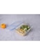 FEELINGS GLASS STORAGE M/W DIVIDER (Blue, 1500 ML)