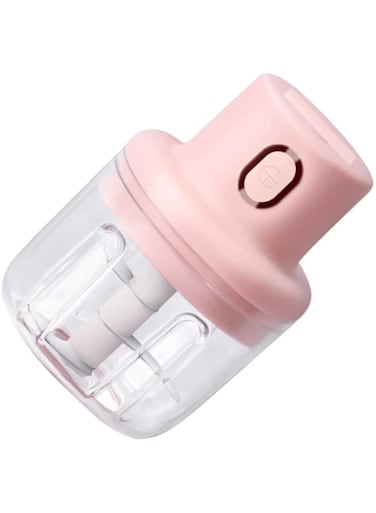 Fitto Electric Cordless Garlic Crusher, Mini Vegetable Processor, Garlic Masher, Portable Onion Blender, 250ml