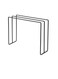 Kitchen Cloth Storage Rack, Iron Vertical Dishwashing Cloth Towel Drying Rack, Sink Countertop Organizing Storage Rack