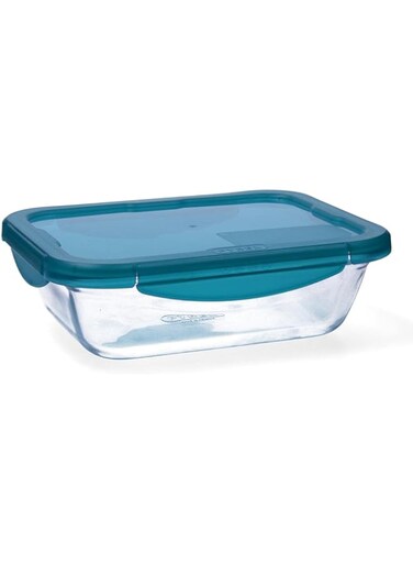 Pyrex Cook&amp;Go 0.7L Round Storage Dish with Airtight Lid - Versatile Freezer-to-Oven Solution