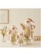 TAPIT Santa Claus Christmas Table Decorations 11.8/17.7/23.6inch Rustic Santa Claus Figurines with Christmas Wreath and Gifts Bag Cute Xmas Figurines for Tabletop Home Office Decor (H 30cm/11.8'' 1PC)