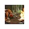 Portable Camping Fire Blower Torch with Wooden Handle for BBQ, Campfire Ignition &amp; Outdoor Use