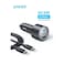 Anker 167.5W 3-Port USB-C Car Charger with USB-C to C Cable (Model B2737)