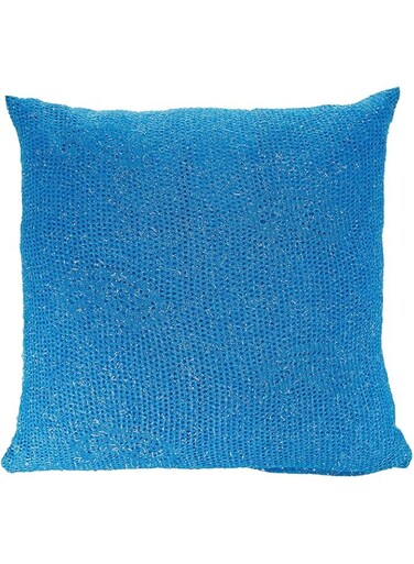 Ibed Home Decorative Cushion 500 grams Size 45*45 cm, Dsb- 41 Blue, Poly Viscose Material